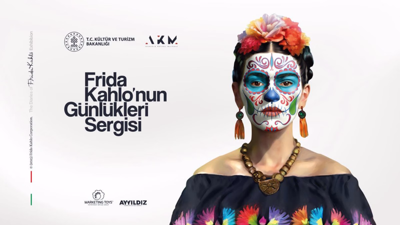 "Frida Kahlo’nun Günlükleri" Sergisi AKM’de Sanatseverlerle Buluşuyor