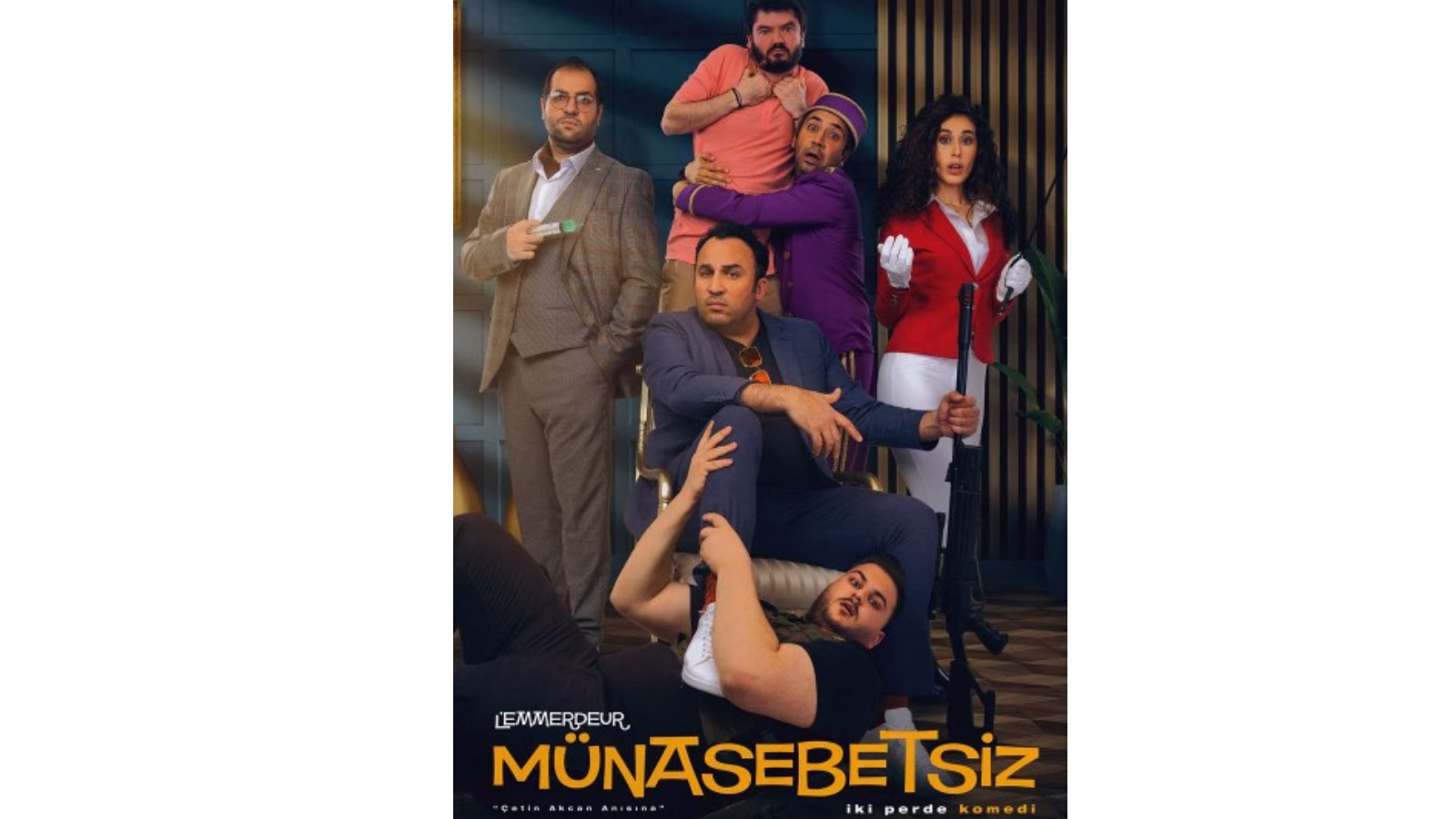 Münasebetsizlikler Zinciri Başlıyor: Komedi Dolu “Münasebetsiz” Oyunu İzleyiciyle Buluşuyor