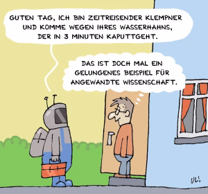 5Du kochst auf deinem Smartphone? – Die Zukunft in Cartoons