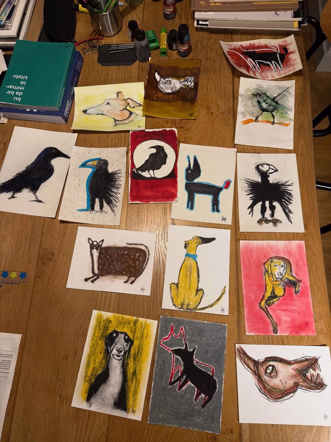 Hasip Özbudun ve "Evcil Çizgiler" Sergisi