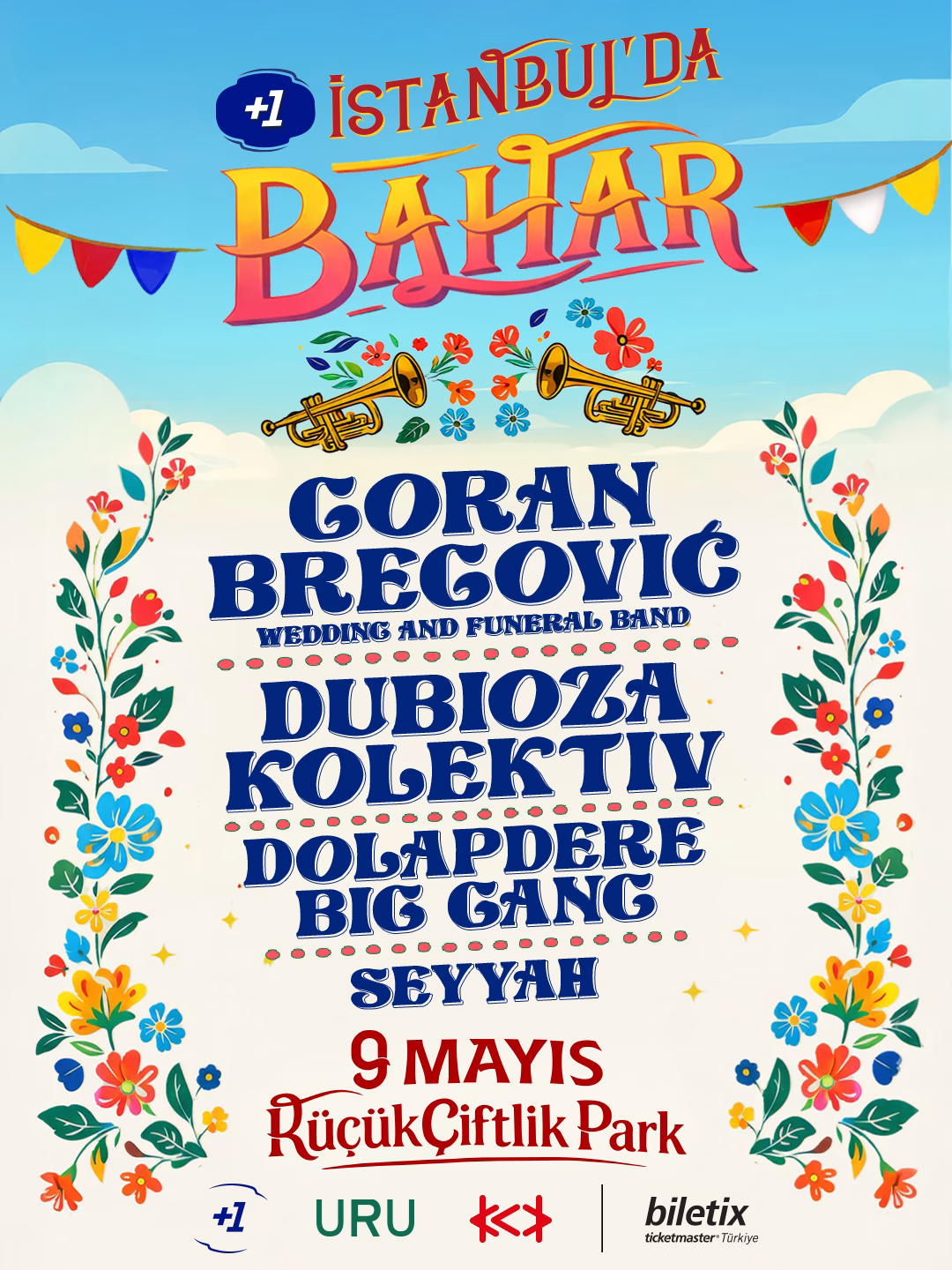 Şehrin Ruhu Sokaklara Taşıyor: İstanbul’da Bahar Festivali 5. Yılında KüçükÇiftlik Park’ta!