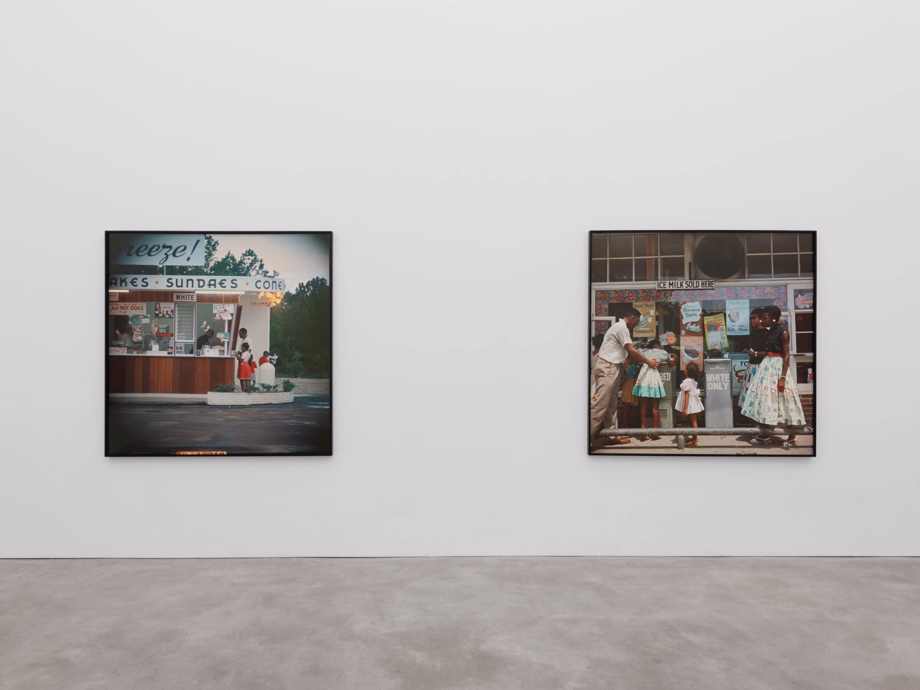 Gordon Parks ve "We Shall Not Be Moved." Sergisi