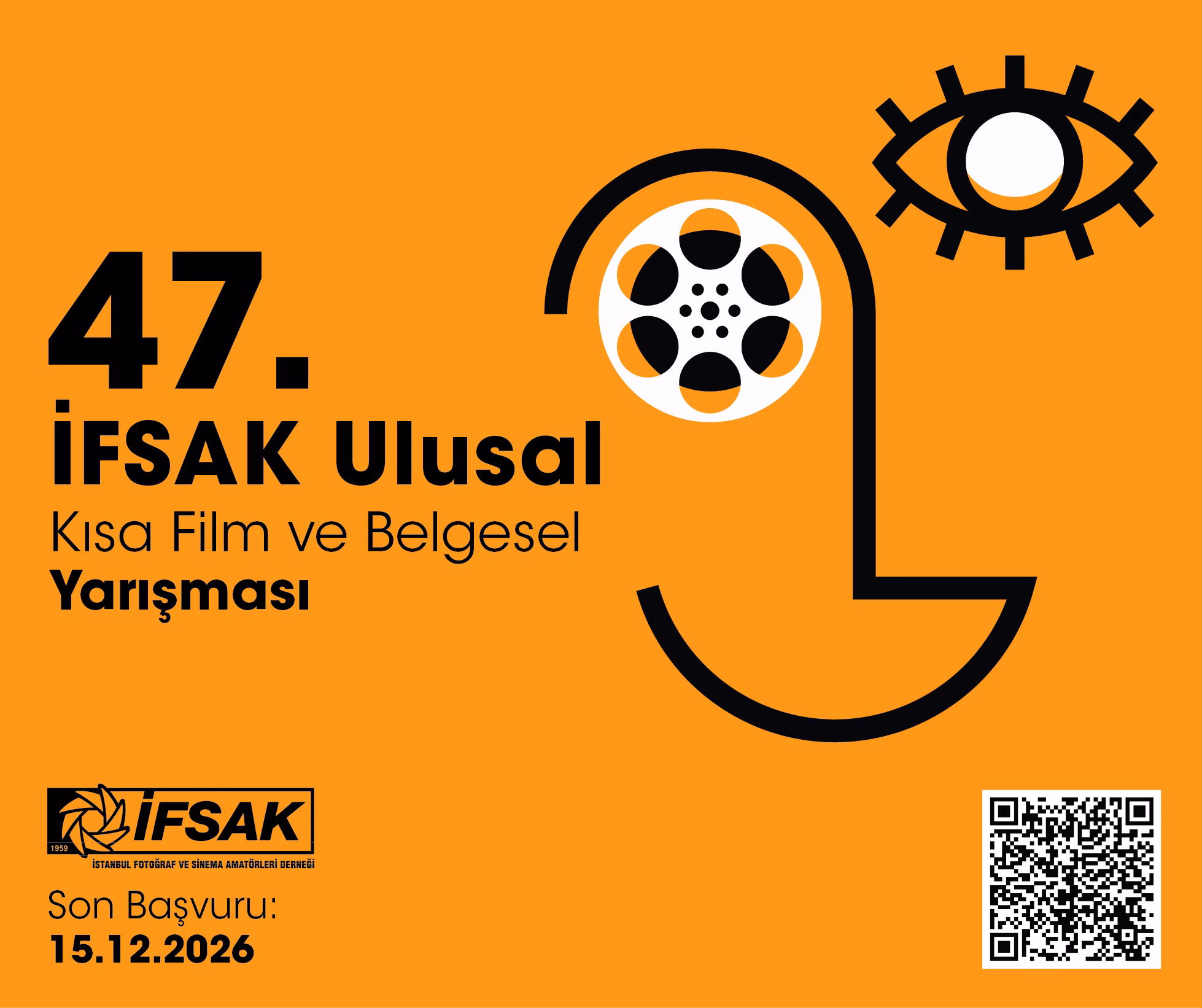 Sinemanın Geleceğine Yarım Asırlık Tanıklık: 47. İFSAK Ulusal Kısa Film ve Belgesel Yarışması Başvuruları Başladı