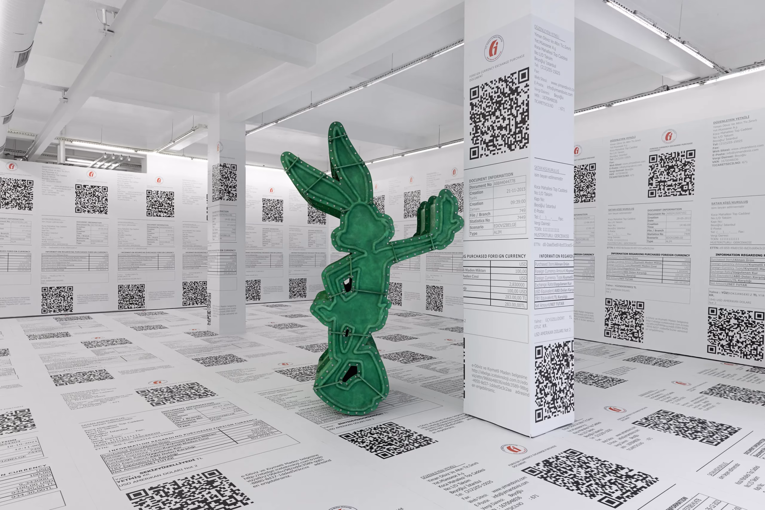 İrem Günaydın and the Exhibition “ABOUT THE ARTIST” at The Pill